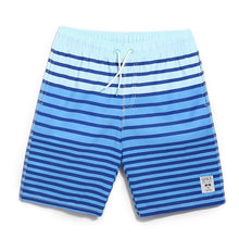 Load image into Gallery viewer, men board shorts blue and white