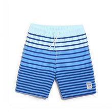 Load image into Gallery viewer, men board shorts blue and white