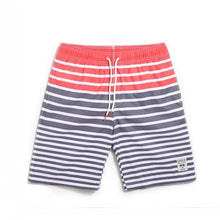 Load image into Gallery viewer, men board shorts blue and white