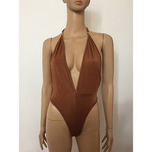 Load image into Gallery viewer, Sexy  Deep  One Piece Swimsuit