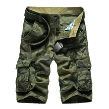 Load image into Gallery viewer, Camouflage Camo Cargo Shorts Men