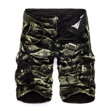 Load image into Gallery viewer, Camouflage Camo Cargo Shorts Men