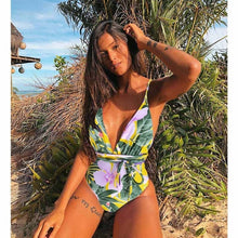 Load image into Gallery viewer, Sexy One Piece Swimsuit Female