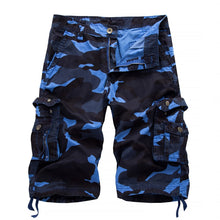 Load image into Gallery viewer, Military Camo Cargo Shorts
