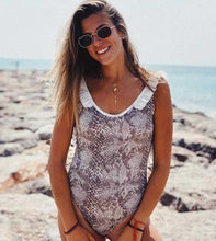Load image into Gallery viewer, Swimsuit  One Piece Print Swimwear