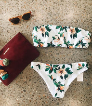 Load image into Gallery viewer, Sexy Strapless Bikinis Women Swimsuit Printed