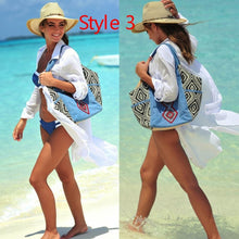 Load image into Gallery viewer, Long Crochet Beach Cover up Robe
