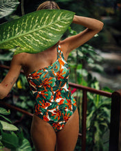 Load image into Gallery viewer, Sexy Solid Yellow One Piece Swimsuits