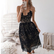 Load image into Gallery viewer, New Beach Long Cover Up White Lace Swimsuit