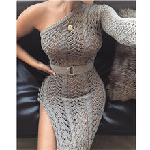 Load image into Gallery viewer, Knitted Beach Dress Beach Cover
