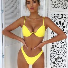 Load image into Gallery viewer, Bikini Set Summer Push-up Padded