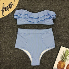 Load image into Gallery viewer, Swimwear Hot Sexy Women Bikini  Striped