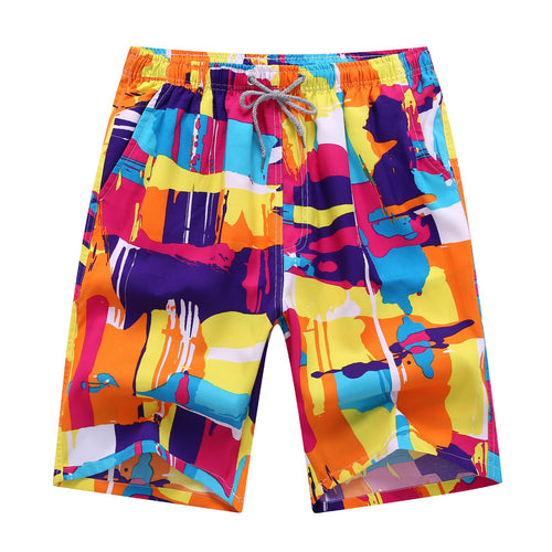 Swim Trunks Pocket Men's Beach Shorts