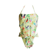 Load image into Gallery viewer, High Cut Swimsuit One Piece Bather Monokin Push Up Halter