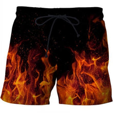 Load image into Gallery viewer, Skull Printed Beach Shorts Men 3d Funny Casual Short