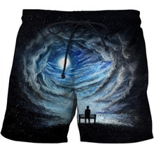 Load image into Gallery viewer, Skull Printed Beach Shorts Men 3d Funny Casual Short