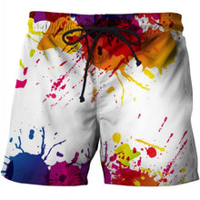 Load image into Gallery viewer, Sea male suit casual Short Quick Dry Running Swimwear 3D Lion Printed
