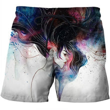 Load image into Gallery viewer, Sea male suit casual Short Quick Dry Running Swimwear 3D Lion Printed